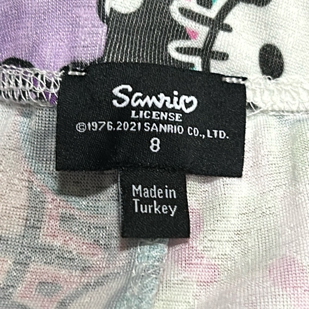 Size 8 hello kitty new girl order bell bottom flare pants - Picture 2 of 6